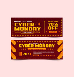 Cyber Monday Cover Banner Design Template