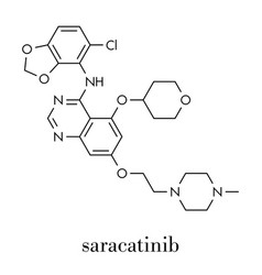 Saracatinib Drug Molecule Dual Kinase Inhibitor