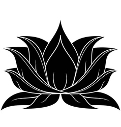 Lotus Flower Royalty Free Vector Image - VectorStock