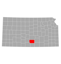 Map Kingman In Kansas