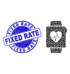 Textured Fixed Rate Badge And Health Tracker