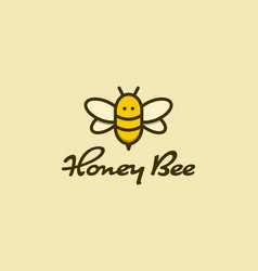 Cute Honey Bee Logo