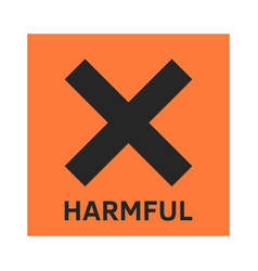 European Hazard Symbol Irritant Harmful