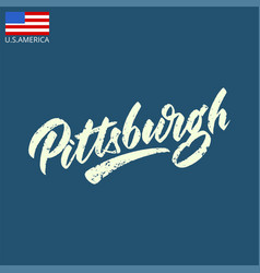 Pittsburgh City Logo State Of Pennsylvania White