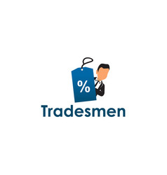 Tradesmen Service Logo Design Template