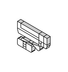 Video Game Console Isometric Icon