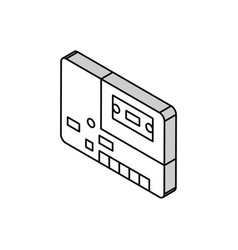 Tape Player Retro Gadget Isometric Icon