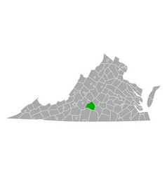 Map Campbell In Virginia