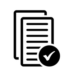 Proofreading Sheet Icon Black Graphics