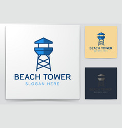 Beach Lifeguard Logo Design Inspiration