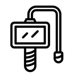 Endoscope Device Icon Outline Style