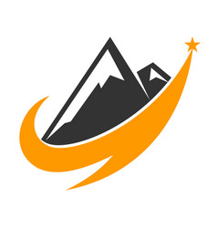 Mountain Consulting Success Logo Icon Brand