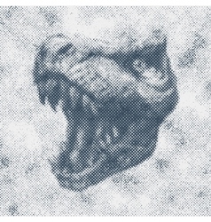 Trex Dinosaur Hand Drawn Background