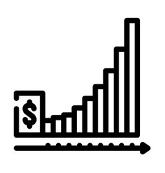 Deposit Financial Planning Line Icon