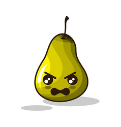 Emoji Avocado Angry