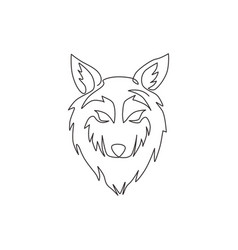 One Line Drawing Wolf Vector Images (over 110)