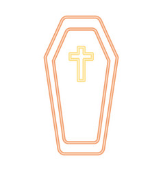 Neon Coffin Icon