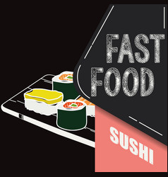 Retro Sushi Fast Food