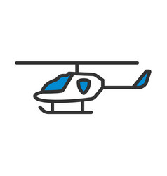 Police Helicopter Icon