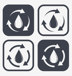 Drop Sign Water Oil Or Other Liquid Droplet