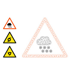 Web Net Snow Weather Warning Icon And Other