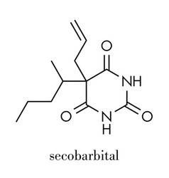 Secobarbital Barbiturate Sedative Chemical