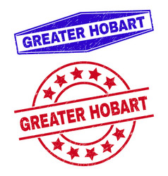 Greater Hobart Unclean Stamp Seals In Round