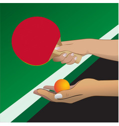 Table Tennis Playing