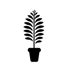 Boston Fern Plant Icon - Simple