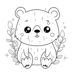 Cute Bear Animal Cartoon Graphic Design Graphic