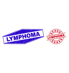 Lymphoma Distress Watermarks In Circle