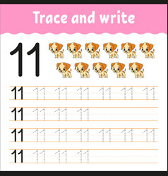 Learn Numbers Trace And Write Handwriting