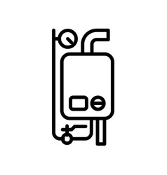 Tankless Water Heater Icon