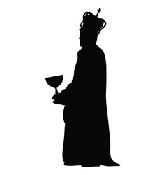 Wise Men Balthazar Silhouette