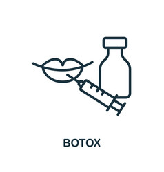 Botox Icon Simple Element From Cosmetology