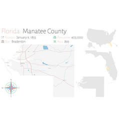 Map Manatee County In Florida