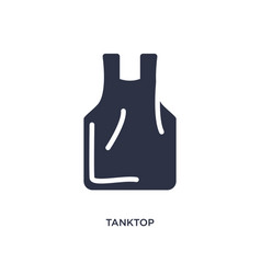 Tanktop Icon On White Background Simple Element