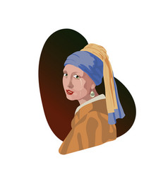 Girl With A Pearl Earring By Johannes Vermeer