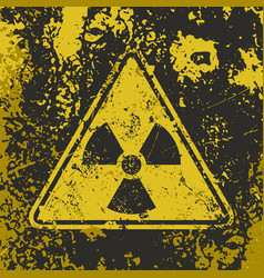 Grunge Poster Radioactive