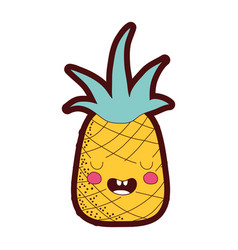 Kawaii Pineapple Vector Images Over 1 400 Kawaii Pineapple Vector Images Over 1 400