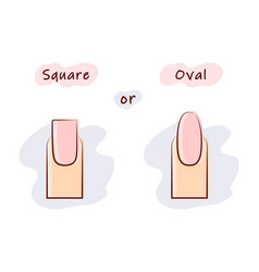 Nail Shape Square Or Oval Benefits