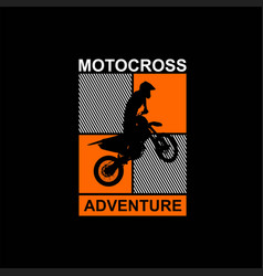 Motorcross Adventure Extreme Sport Vintage