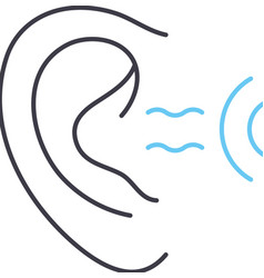 Listen To Others Line Icon Outline Symbol