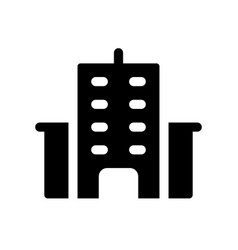 Office Building Location Black Glyph Ui Icon