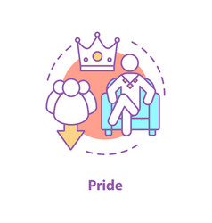 Pride Concept Icon