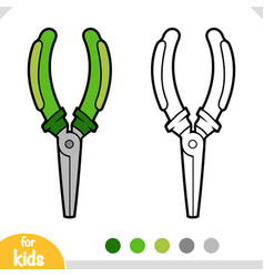 Coloring Book For Kids Pliers