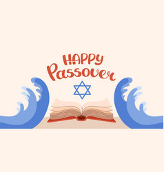 Happy Passover Web Banner Invitation Background