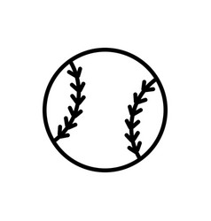 Baseball Outline Style Icon