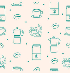 Coffee Products Pattern