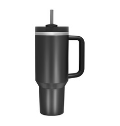 Coffee Thermo Cup Thermal Tumbler Mockup